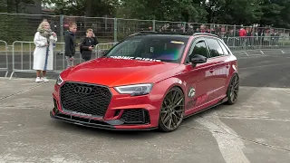 670HP TTE700 Audi RS3 8V Sportback with Decat Milltek Exhaust - Launch Controls & Accelerations !