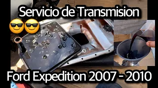 Como Cambiar el Aceite de Transmision y Filtro Ford Expedition 4x4 2007 - 2010 (No Tiene Varilla)