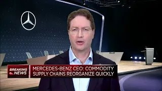 Mercedes-Benz CEO: China, Ukraine war creating 'challenging' business environment