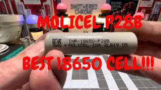 MOLICEL P28B 18650 NEW RELEASE + NITECORE LC10 PORTABLE MAGNETIC CHARGER.