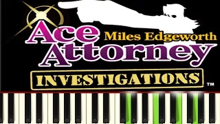 Ace Attorney Investigations Miles Edgeworth 2 - Yumihiko Ichiyanagi  FirstClass Reasoning (Piano)