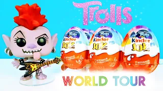 Киндер Сюрприз ТРОЛЛИ МИРОВОЙ ТУР 2020! Unboxing Kinder JOY TROLLS World Tour! Новая коллекция!