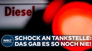 DIESEL-HAMMER: Schock an der Tankstelle! Das gab es noch nie in Deutschland I WELT News