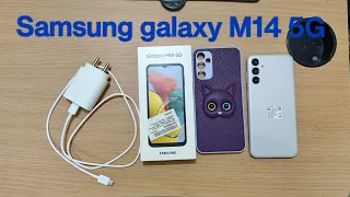 Samsung galaxy M14 5G Unboxing and quick overview #trending #unboxing #youtube #samsung #5g #amazon