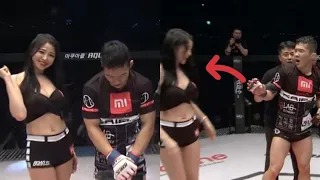 Ring Girl Gets REJECTED By MMA Fighter