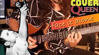 Face it alone guitar cover Queen 2022