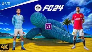 EA SPORTS FC 24 VOLTA MATCH Manchester City VS Manchester United | PS5 4K Gameplay