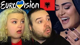 Albina & Familja Kelmendi - Duje - Albania | EUROVISION 2023 | COUPLE REACTION