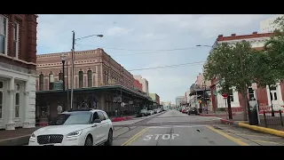 Galveston Texas The Strand Historical District May 2023