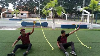 Coreografía de Gimnasia rítmica con la Cinta.