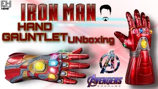 IRON MAN HAND GAUNTLET UNBOXING AND FIRST LOOK