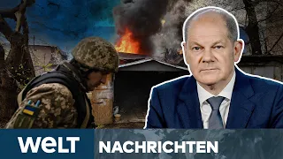 KLARE KANTE GEGEN PUTIN: Kanzler Scholz schwört Deutschland auf harte Zeiten ein | WELT Nachtstream