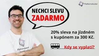 Vyplatí se ZAPLATIT si ZA SLEVU? | Procenta | Přijímačky na střední