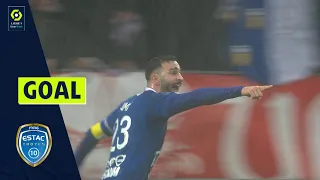 Goal Adil RAMI (45' +1 - ESTAC) STADE BRESTOIS 29 - ESTAC TROYES (5-1) 21/22