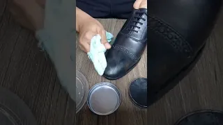 Mirror shine using cheap shoe wax | Cherry Blossom |Oxfords