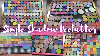 Decluttering My Single Shadow Collection