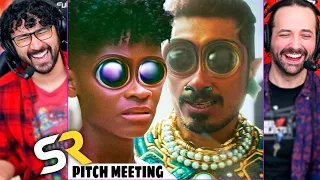 BLACK PANTHER: WAKANDA FOREVER PITCH MEETING REACTION!! (Ryan George Screen Rant)