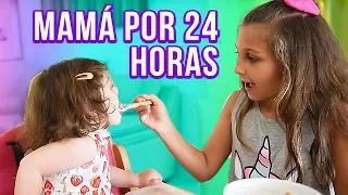 MAMÁ POR 24 HORAS - FUI NIÑERA POR UN DÍA 💜 Mimi Land