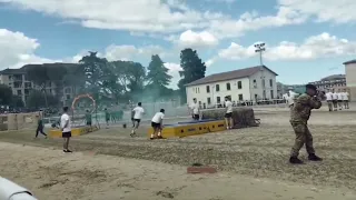 Ascoli, esibizione dei Bersaglieri in vista del Raduno