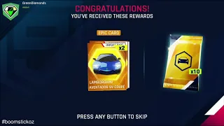 Asphalt 9 - Lamborghini Aventador SV Coupe Car Riot Rewards