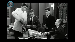 Louis de Funès et le champagne dans "Pouic Pouic"