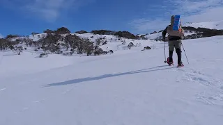 Solo snow camp in the Australian Alps