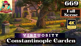 JUNE'S JOURNEY SCENE 669 CONSTANTINOPLE GARDEN 🌟FULL MASTERED SCENE🌟 (Hidden Object Game)