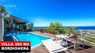 🌺 Villa for sale overlooking Monaco in Bordighera