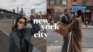 NYC Vlog: exploring nyc, best food spots, cafe hopping 🗽🚟☕️