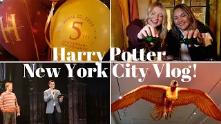 Harry Potter Vlog in New York City 2023 | HPNY Store, Cursed Child & The Cauldron Pub