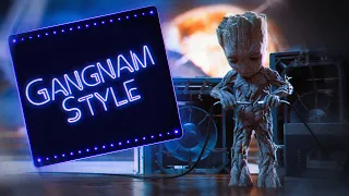 Gangnam Style || Marvel & DC disco