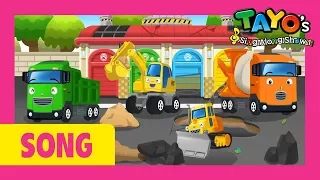 Tayo the strong heavy vehicles play song! l Tayo's Sing Along Show 1 l Tayo the Little Bus