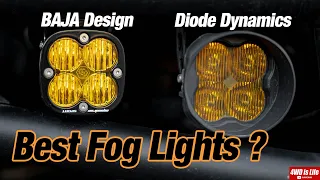 Baja Designs vs Diode Dynamics - Fog lights comparison