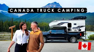 Interesting WILD CAMPING Experience in Canada with our Truck Camper