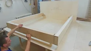 How to make a bed  |  Изготовление кровати.Каркас.