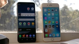 Кто дольше? iPhone 7 Plus VS Galaxy S8+ (Тест Батареи)