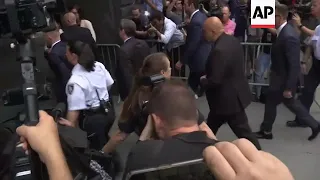 Conor McGregor Arrives for NYC Court Appearance