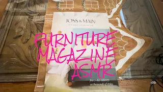 ASMR- Joss & Main -Furniture Magazine Whisper- عربى 🇱🇧