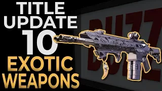 LET'S TRY OUT THE NEW EXOTIC WEAPONS IN TU10 - THE DIVISION 2