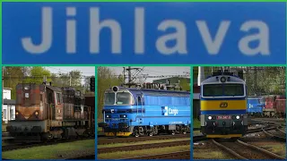 Vlaky Jihlava 9.4. 2024