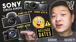 Sony Camera RUMORS | Sony ZV-E10, A7IV & A7C II release date