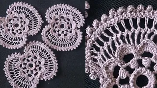 Lesson 05. Russian seam. Irish lace with Romanian. Blouse. Ash pink dream. Crochet.