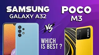 Samsung Galaxy A32 vs Xiaomi Poco M3