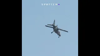 **SUPER**😍 ✈ IA63-PAMPA III  FUERZA AEREA ARGENTINA arriba a BUENOS AIRES