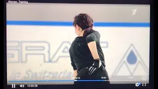 Elizaveta ( Liza ) Tuktamysheva / Елизавета Туктамышева / エリザベータ・トゥクタミシェワ CORF Practice - 2019.02.22