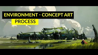 ENVIRONMENT CONCEPT ART - PROCESS 04
