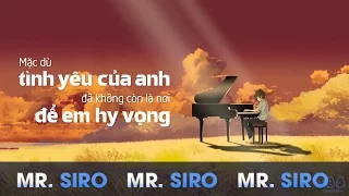 Tự Lau Nước Mắt - Mr Siro (Official Lyrics Video)