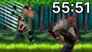 Supercow Speedrun Any% 55:51.48 [PB]