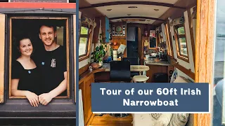 Tour of our 60ft Irish Narrowboat Qisma | Interior Tour, Boat Walkthrough