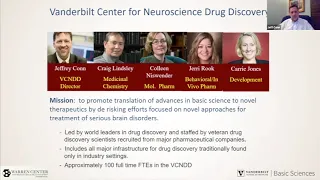 Meeting the Challenge: Neuroscience Drug Discovery with the Warren Center